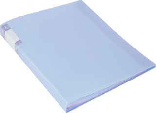 Папка с файлами Gems А4 20 листов цвет голубой 