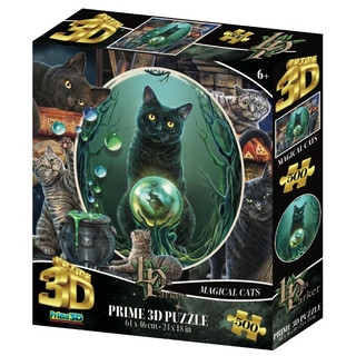 Пазл 3D 'Магия кошек' 500 деталей, Prime 3D Super Коллаж
