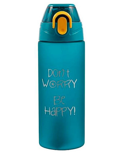 Бутылочка для воды &#x27;Don t worry be happy&#x27; 600 мл