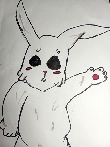 Конкурс нарисуй кролика в стиле аниме, Бобров Кирилл