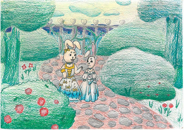 Конкурс нарисуй кролика в стиле аниме, Шадрина Арина