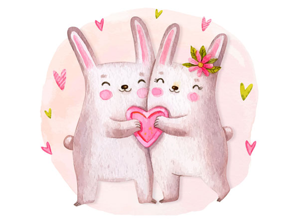День Влюбленных 2023, Любовь и кролики :)