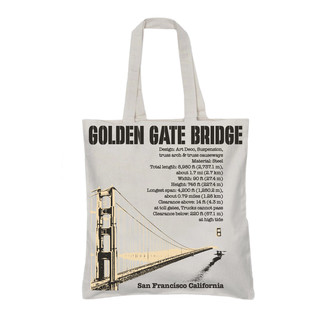 Сумка-шопер 'Мост', цвет белый