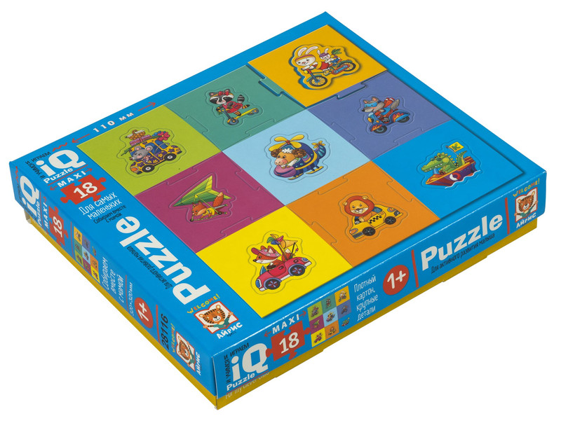 IQ Пазл макси 'Моё сказочное путешествие' 18 деталей