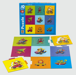 IQ Пазл макси 'Моё сказочное путешествие' 18 деталей 2