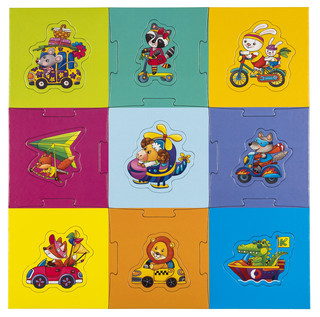 IQ Пазл макси 'Моё сказочное путешествие' 18 деталей 3