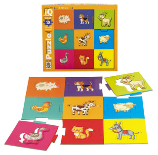 IQ Пазл макси 'Мои домашние животные' 18 деталей 2