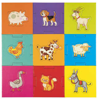 IQ Пазл макси 'Мои домашние животные' 18 деталей 3