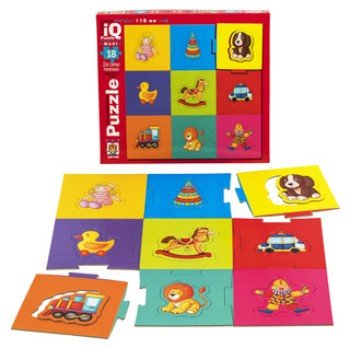 IQ Пазл макси 'Мои любимые игрушки' 18 деталей 2