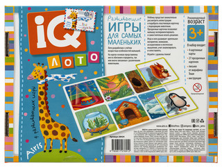 IQ Лото. Кто в домике живёт? Изучаем животных 2