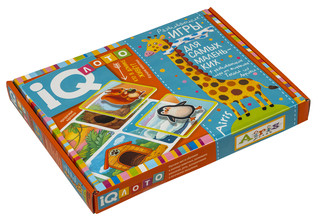 IQ Лото. Кто в домике живёт? Изучаем животных 3