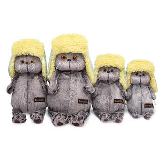 Басик в стеганой шапке-ушанке, 19 см, артикул Ks19-186 5