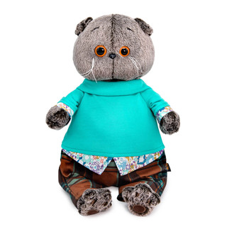 Басик в штанах в клетку, 19 см, артикул Ks19-187 1