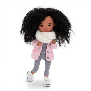 Кукла Тина в розовой куртке, 32 см, Серия "Европейская зима", Orange Toys