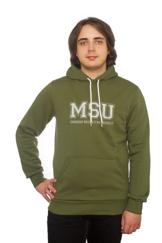 Толстовка с вышивкой MSU (лат)