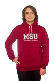Толстовка с вышивкой MSU (лат)