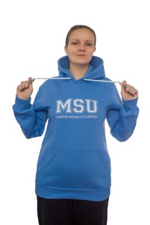 Толстовка с вышивкой MSU (лат) 2