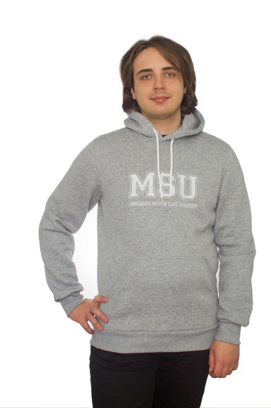 Толстовка с вышивкой MSU (лат)