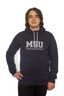 Толстовка с вышивкой MSU (лат)