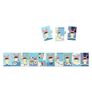 Пазл 'Как прошел мой день?' 10 элементов, Djeco 2