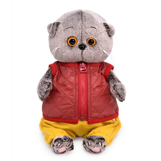 Басик Baby в стеганом жилете, 20 см, артикул BB-092