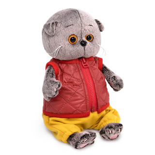 Басик Baby в стеганом жилете, 20 см, артикул BB-092 2