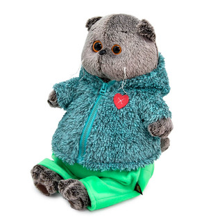 Басик в теплом костюме с сердечком, 22 см, артикул Ks22-191 2