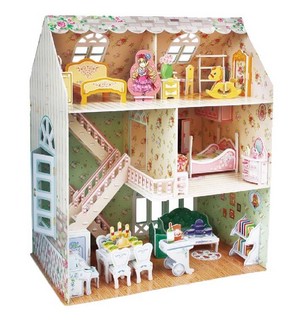 3D-пазл 'Дом мечты' 160 деталей, CubicFun 2