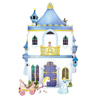 Конструктор-головоломка 'Замок принцессы' 81 деталь, CubicFun 3