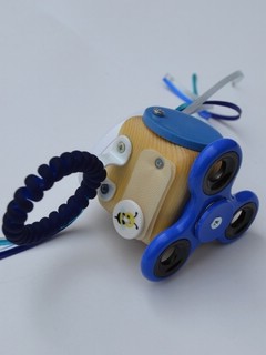 Бизикубик 'Китенок', деревянный, SmartCube 1