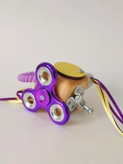 Бизикубик 'Люпин', деревянный, SmartCube 1