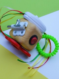 Бизикубик 'Светофор', деревянный, SmartCube 3