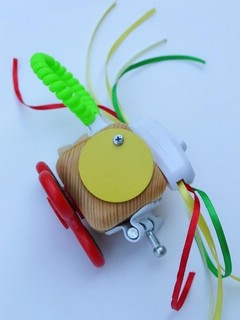 Бизикубик 'Светофор', деревянный, SmartCube 4