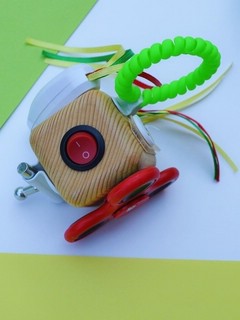 Бизикубик 'Светофор', деревянный, SmartCube 5