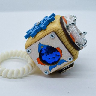 Бизикубик 'Морской', деревянный, SmartCube 3