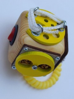 Бизикубик 'Кошки-мышки', деревянный, SmartCube 1