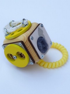 Бизикубик 'Кошки-мышки', деревянный, SmartCube 2