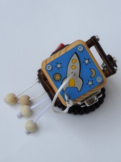 Бизикубик 'Космос', деревянный, SmartCube 5