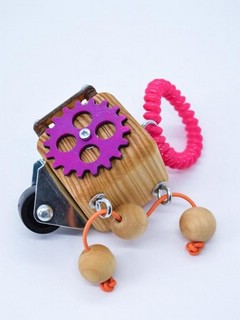 Бизикубик Прогулочный красный, SmartCube 1