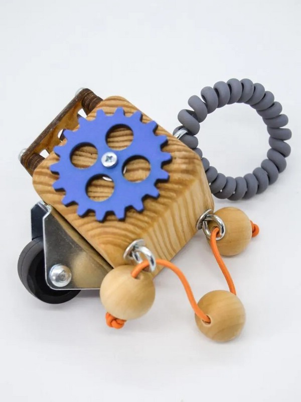 Бизикубик Прогулочный синий, SmartCube