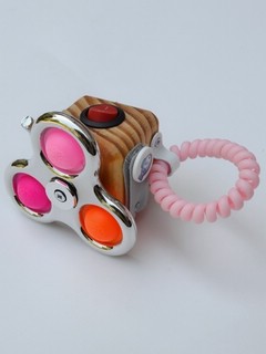 Бизикубик 'POP IT' серебристый, SmartCube 2