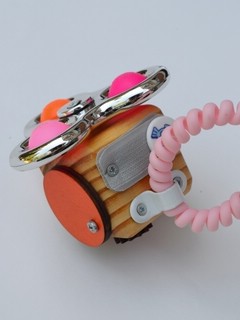 Бизикубик 'POP IT' серебристый, SmartCube 5