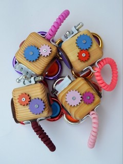 Бизикубик 'POP IT' серебристый, SmartCube 7