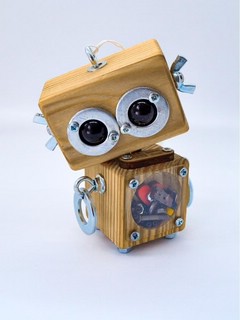 Бизикубик 'Робот', деревянный, SmartCube 2