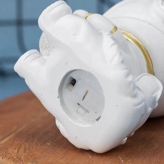 Ночник 'Ears ball' серый 4