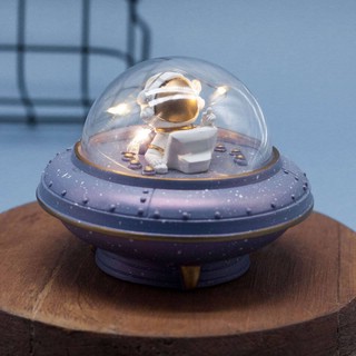 Ночник 'Летающая тарелка' фиолетовый