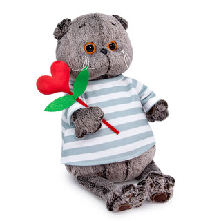 Басик с сердцем из фетра, 19 см, артикул Ks19-193 2