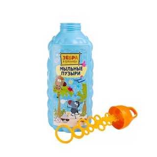 Мыльные пузыри 'Зебра в клеточку' 1000 мл 2