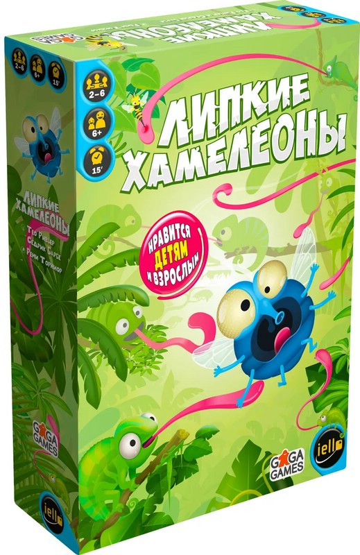 Настольная игра 'Липкие Хамелеоны' GaGa Games