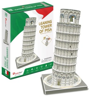 3D-пазл CubicFun Пизанская башня, 27 деталей 1
